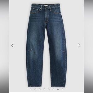 Levi's Dark wash Cinch Barrel Jeans